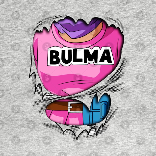 Bulma Chest Dragon ball Z by GeekCastle